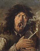 Joos van craesbeck The Smoker Spain oil painting reproduction